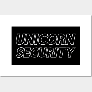 Unicorn Security Gift Posters and Art